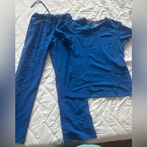 Dickies Xtreme Stretch Scrubs Set (Royal Blue)